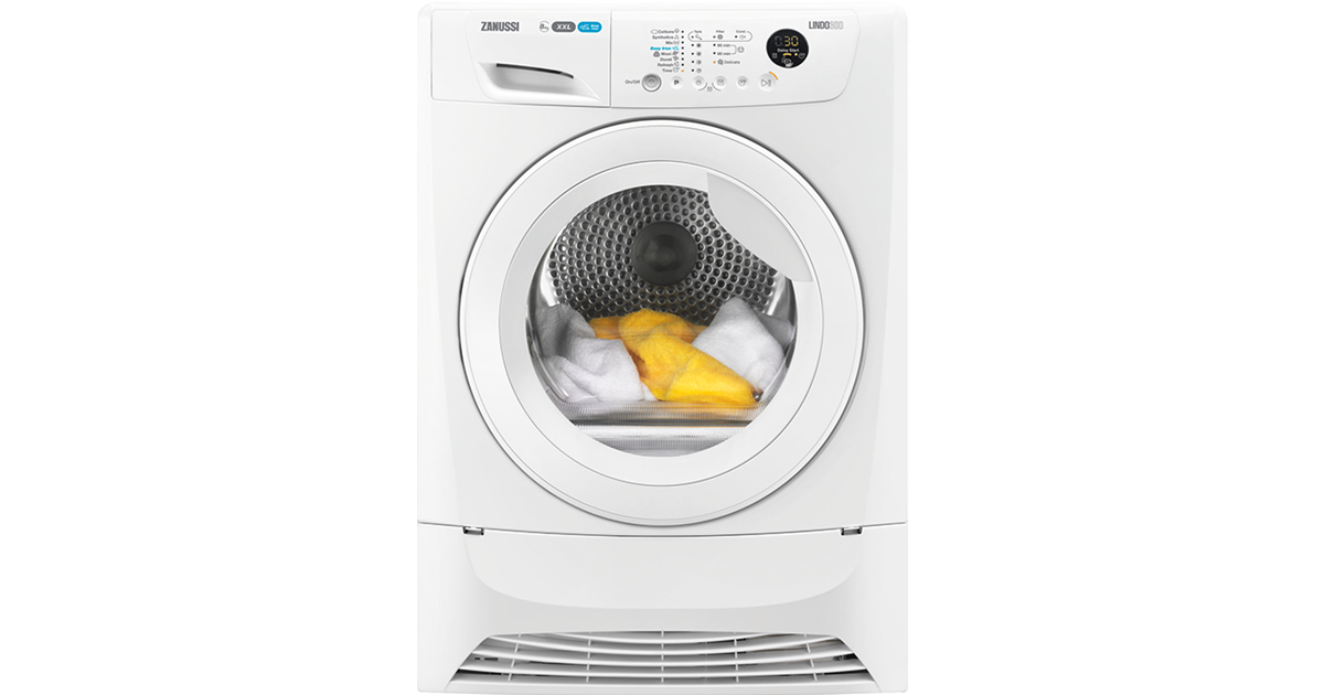 8KG Condenser Front Loading Drying Machine ZDC8203W Zanussi Hong Kong